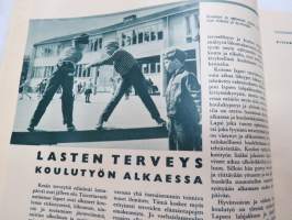 Maatalousnainen 1964 nr 9, sis. mm. seur. artikkelit / kuvat / mainokset; Perhelisäperheiden neuvonta, Viljelijäperheelle riittävä ansiotaso, Emäntien