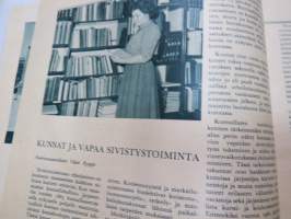 Maatalousnainen 1964 nr 9, sis. mm. seur. artikkelit / kuvat / mainokset; Perhelisäperheiden neuvonta, Viljelijäperheelle riittävä ansiotaso, Emäntien