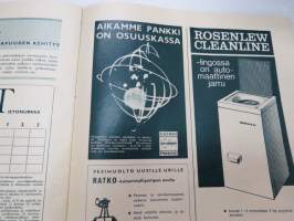 Maatalousnainen 1964 nr 9, sis. mm. seur. artikkelit / kuvat / mainokset; Perhelisäperheiden neuvonta, Viljelijäperheelle riittävä ansiotaso, Emäntien
