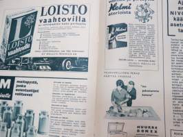 Maatalousnainen 1964 nr 4, sis. mm. seur. artikkelit / kuvat / mainokset; Kaakkoisraja - kiintoisa matkailukohde, Loma on viisasta terveydenhoitoa, Puhdas
