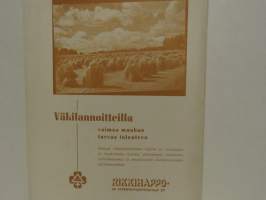 Väkilannoitteet maataloutemme kohottajina