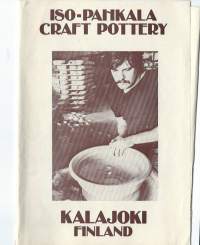 Iso-Pahkala Graft Pottery Kalajoki -esite 1978