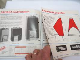 Kastor tuotteet 1971 -myyntiesite / brochure