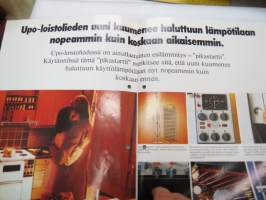 Upo-sähköliedet -myyntiesite / brochure