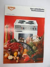 Upo-sähköliedet &amp; liesituulettimet -myyntiesite / brochure