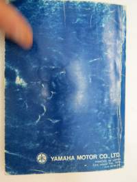 Yamaha SR500 1978 Type 2J4 for Europe Parts List -varaosaluettelo