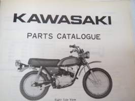 Kawasaki Model 90:MC1 Parts Catalogue -varaosaluettelo