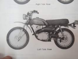 Kawasaki Model 90:MC1 Parts Catalogue -varaosaluettelo