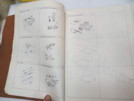 Kawasaki Model 90:MC1 Parts Catalogue -varaosaluettelo