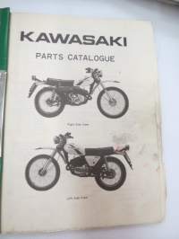 Kawasaki Model KE125-A3 Parts Catalogue -varaosaluettelo