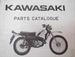 Kawasaki Model KE125-A3 Parts Catalogue -varaosaluettelo