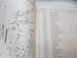 Kawasaki Model KE125-A3 Parts Catalogue -varaosaluettelo