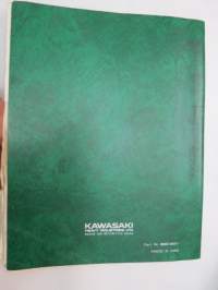 Kawasaki Model KE125-A3 Parts Catalogue -varaosaluettelo