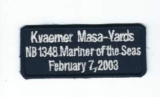 Kvaerner Masa-Yards 2003 -   hihamerkki