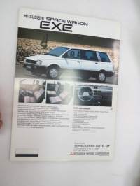 Mitsubishi Space Wagon EXE -myyntiesite / brochure