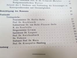 Festschrift zur erinnerung an die Eröffnung de Neuerbauten Museum Senckenbergischen Naturforschenden Gesellschaft zu Frankfurt am Main am 13. Oktober 1907