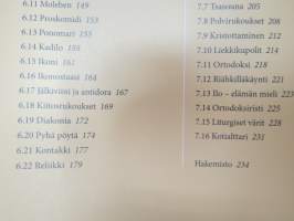 Isä Mitron sanakirja - Ortodoksiset termit selityksineen -orthodox religious words and terms explained in finnish