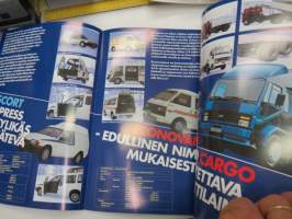 Ford tavara-autot -myyntiesite / brochure