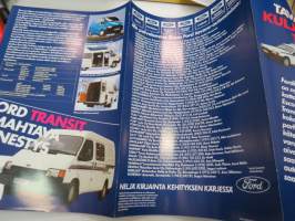 Ford tavara-autot -myyntiesite / brochure