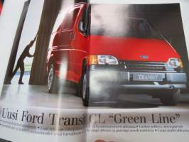 Ford Transit 1993 -myyntiesite / brochure