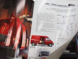 Ford Transit 1993 -myyntiesite / brochure