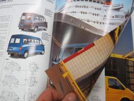 Ford Transit 1993 -myyntiesite / brochure