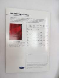 Ford Transit 1993 -myyntiesite / brochure