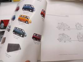 Ford Transit Tourneo 1995 -myyntiesite / brochure