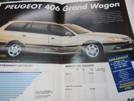 Peugeot 306 ABS-mallisto 1998 -myyntiesite / brochure