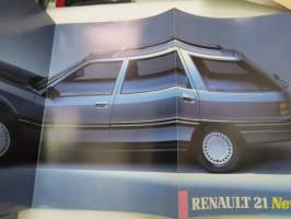 Reanult 21 Nevada -myyntiesite / brochure