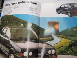 Fiat Ritmo 1984 -myyntiesite / brochure