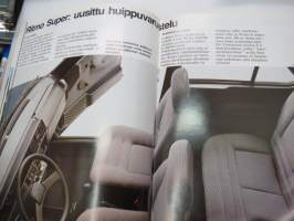 Fiat Ritmo 1984 -myyntiesite / brochure