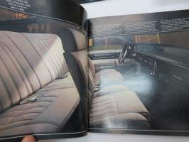 Oldsmobile 1984 -myyntiesite / brochure