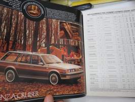 Oldsmobile 1984 -myyntiesite / brochure