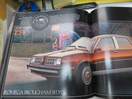 Oldsmobile 1984 -myyntiesite / brochure