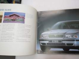 Skoda Octavia 1998 -myyntiesite / brochure
