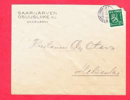 Firmakuori - Saarijärven Osuusliike R.L., 1947. Kirjatilaus