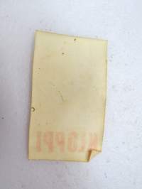Kloppi -kangasmerkki / badge