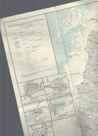 Järnvägskarta öfver Sverige /Nordisk Familjebok  B XXXVI  1924