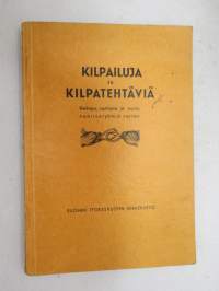 Kilpailuja ja kilpailutehtäviä - Kerhoja, vartioita ja muita nuorisoryhmiä varten