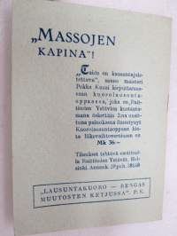 Hämä-Hämähäkki - sikermä ketju- ja leikkilauluja -song book