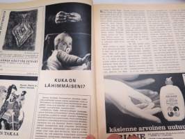 Kotiliesi 1968 nr 10, Lokakuu II -numero,  ilmestynyt 19.10.1968, sis. mm. seur. artikkelit / kuvat / mainokset; Kansikuva &quot;Muistakaamme rajaseudun lapsia&quot;, Rikkalo