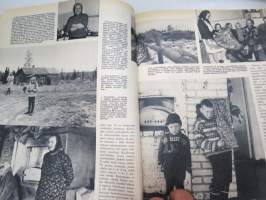 Kotiliesi 1968 nr 10, Lokakuu II -numero,  ilmestynyt 19.10.1968, sis. mm. seur. artikkelit / kuvat / mainokset; Kansikuva &quot;Muistakaamme rajaseudun lapsia&quot;, Rikkalo