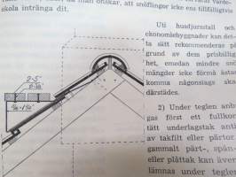 Taktegel av cement -roofing tiles from concrete