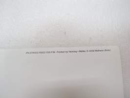 Ford Fiesta, Escort, Mondeo, Scorpio 1993 1/2 väri- ja verhoiluopas -colour &amp; upholstery guide