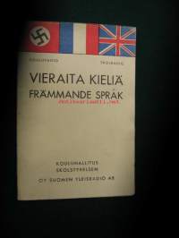 Vieraita kieliä Främmände språk (Kouluradiovihko)