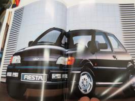 Ford Fiesta 1992 -myyntiesite / brochure