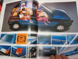 Ford Fiesta 1991 -myyntiesite / brochure