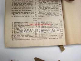 Fältandakt Soldatens psalm, evangelii- och bönbok