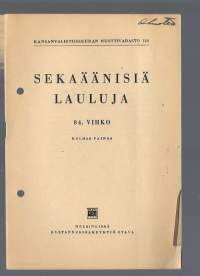 Sekaäänisiä lauluja 84. vihko